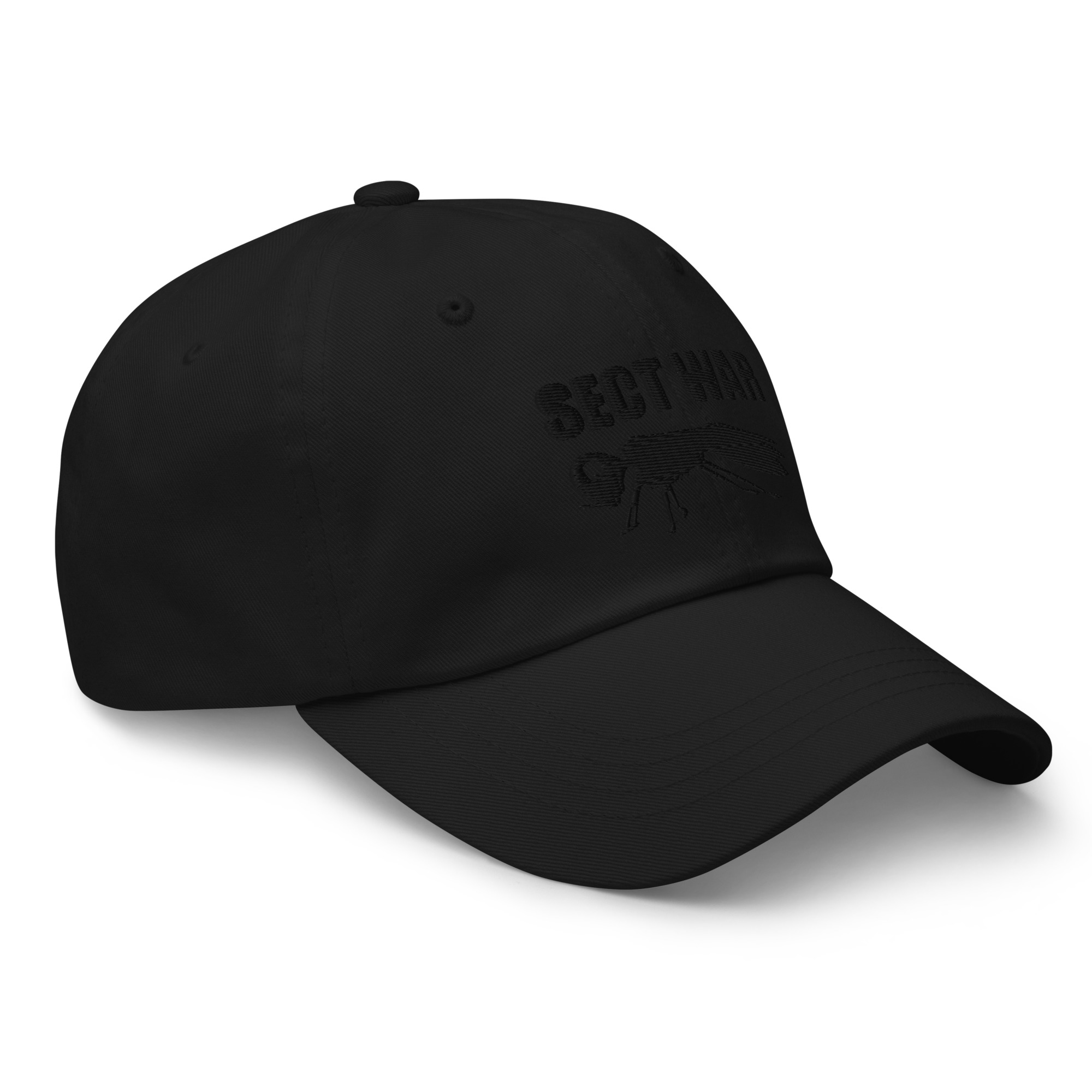 SECT WAR Black Wasp Dad Hat - Image 2